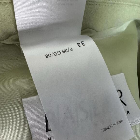 Basler German Wool Blend Lightweight Structured Blazer Jacket Green Sz 34 S- M - Picture 5 of 8